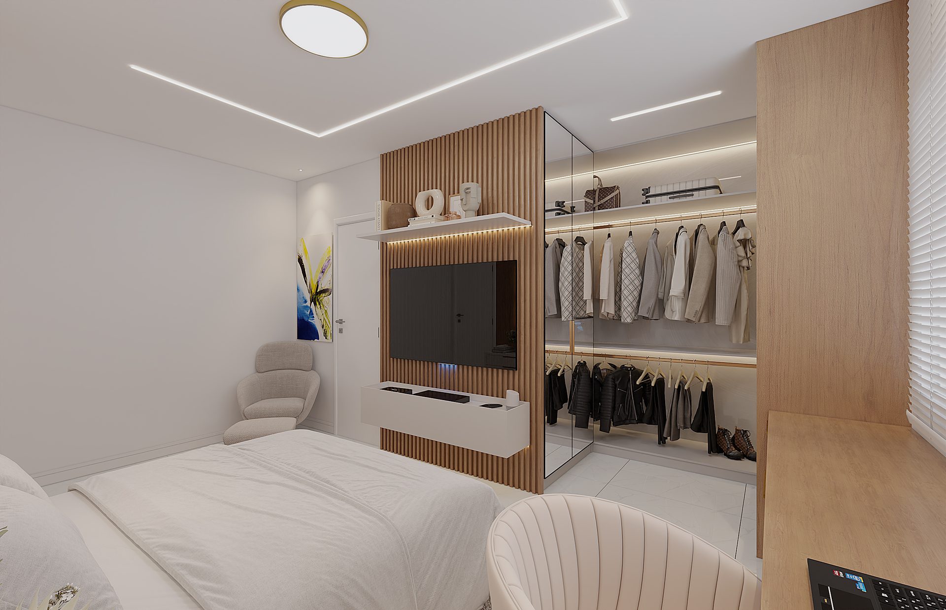 Suíte Master com Closet